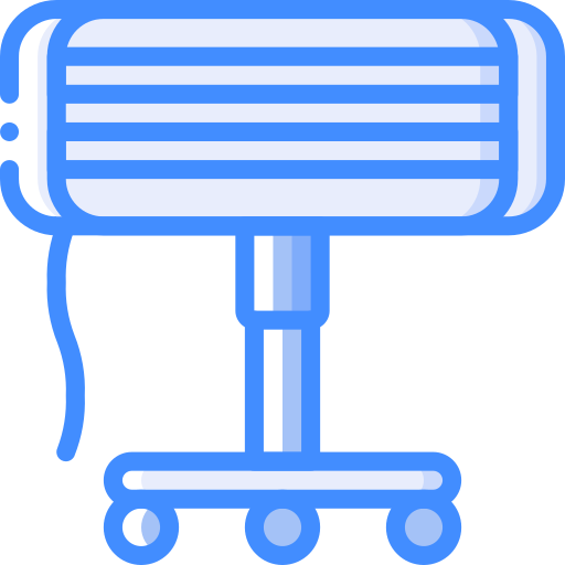 Heater Basic Miscellany Blue icon