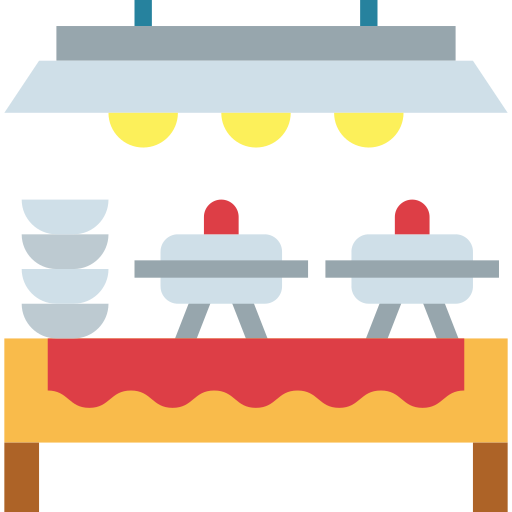 buffet Smalllikeart Flat icon
