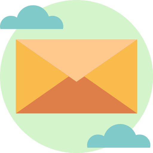 Электронное письмо Smalllikeart Flat иконка