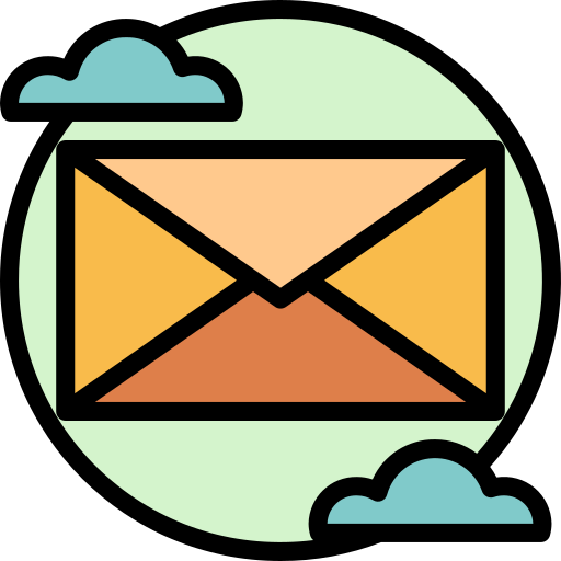 Email Smalllikeart Lineal Color icon