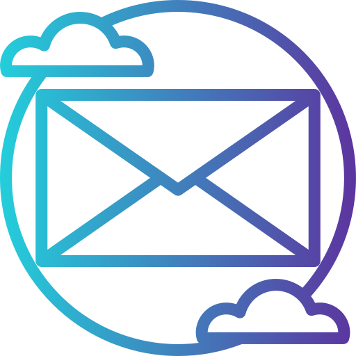 Email Smalllikeart Gradient icon