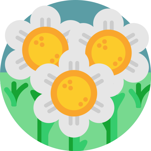 Flowers Detailed Flat Circular Flat icon