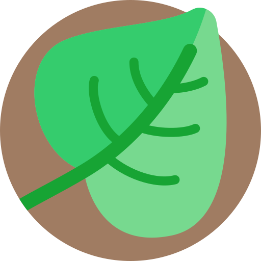 Leaf Detailed Flat Circular Flat icon