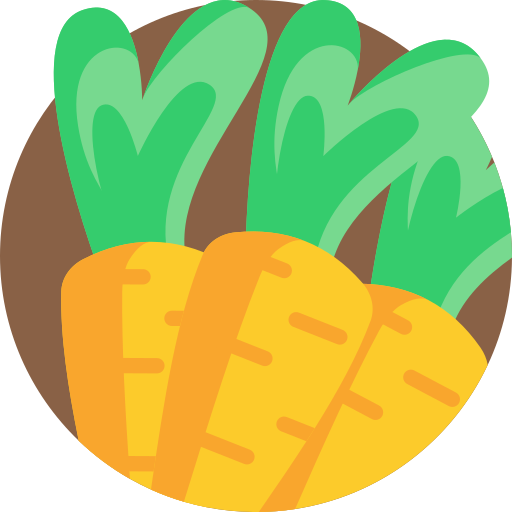 Carrot Detailed Flat Circular Flat icon