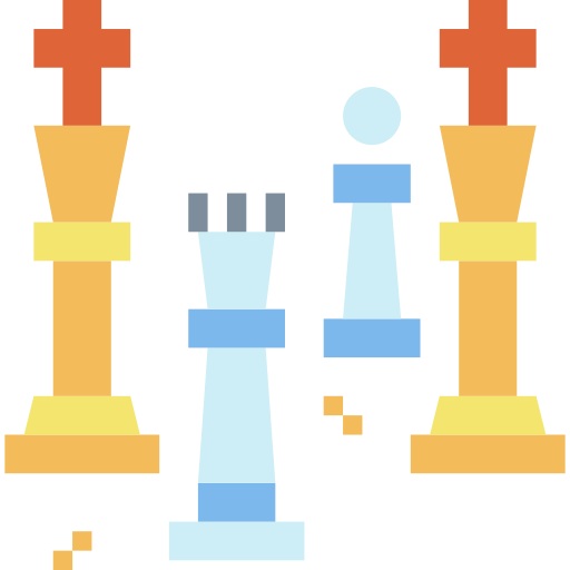 ajedrez Smalllikeart Flat icono