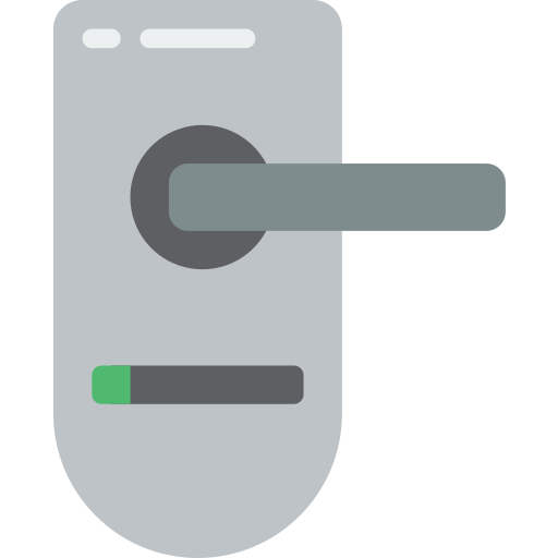 Door handle Basic Miscellany Flat icon