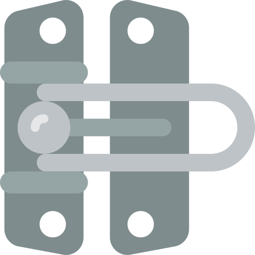Door lock Basic Miscellany Flat icon