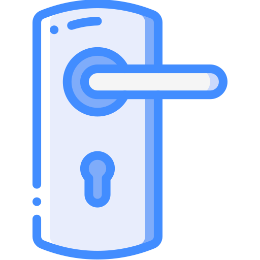 Дверная ручка Basic Miscellany Blue иконка