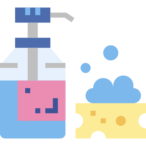 Liquid soap Smalllikeart Flat icon