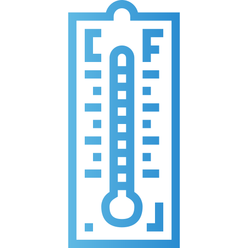 Temperatura Smalllikeart Gradient icono