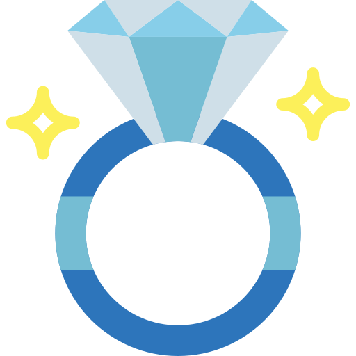 Ring Smalllikeart Flat icon