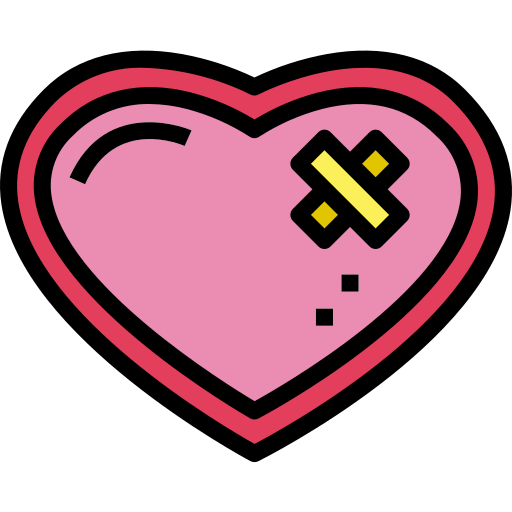 Heart Smalllikeart Lineal Color icon