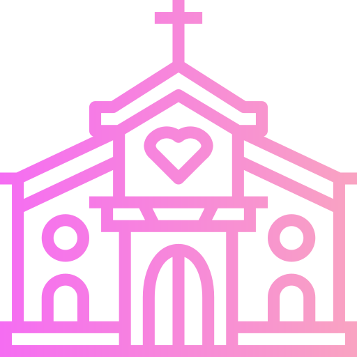 Церковь Smalllikeart Gradient иконка
