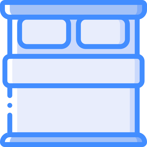 Cama doble Basic Miscellany Blue icono