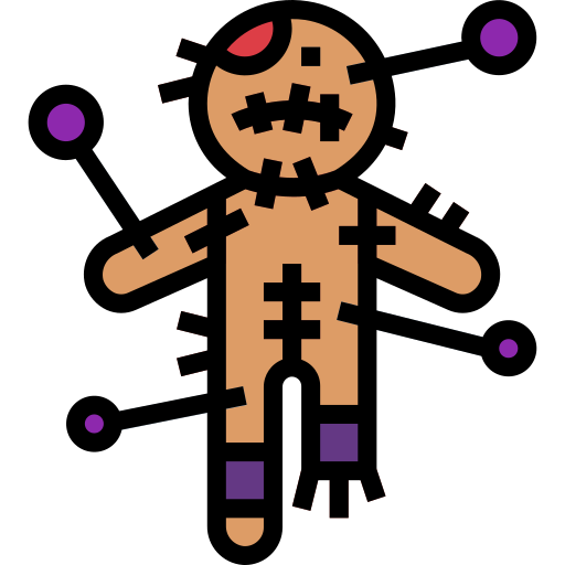 voodoo Smalllikeart Lineal Color icon