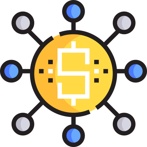 돈 Detailed Straight Lineal color icon