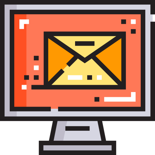 Email Detailed Straight Lineal color icon