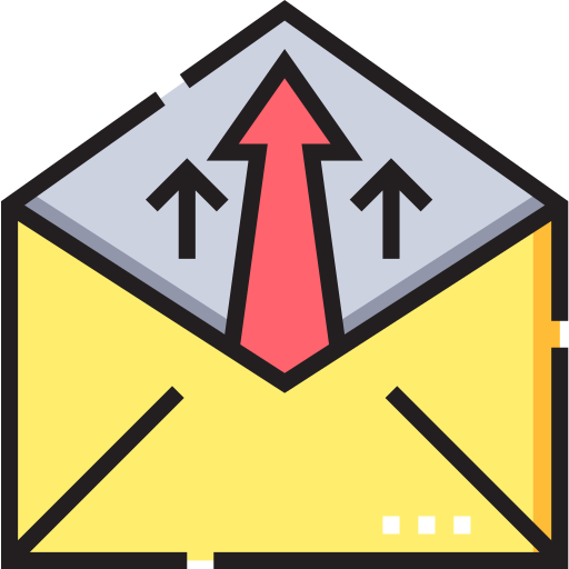 Email Detailed Straight Lineal color icon
