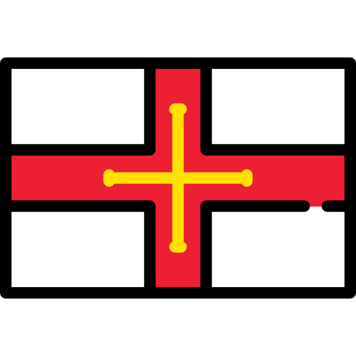 guernsey Flags Rectangular icona