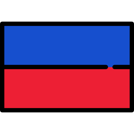 haiti Flags Rectangular icona