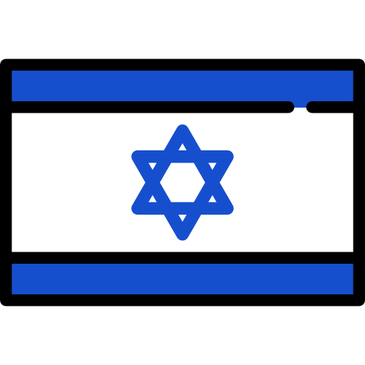 israël Flags Rectangular icoon