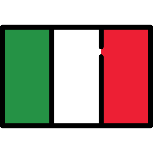 italia Flags Rectangular icona