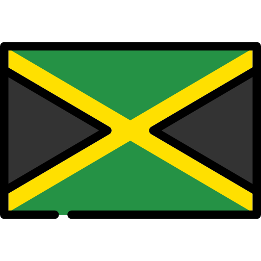giamaica Flags Rectangular icona
