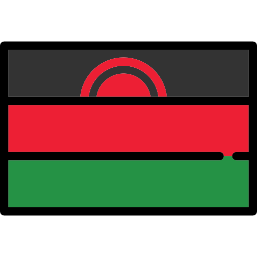 malawi Flags Rectangular icona