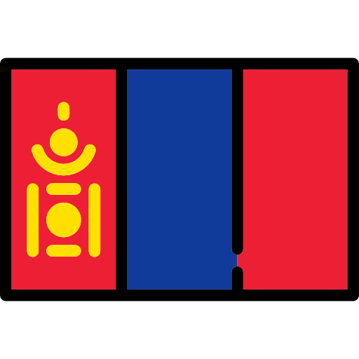 mongolia Flags Rectangular ikona