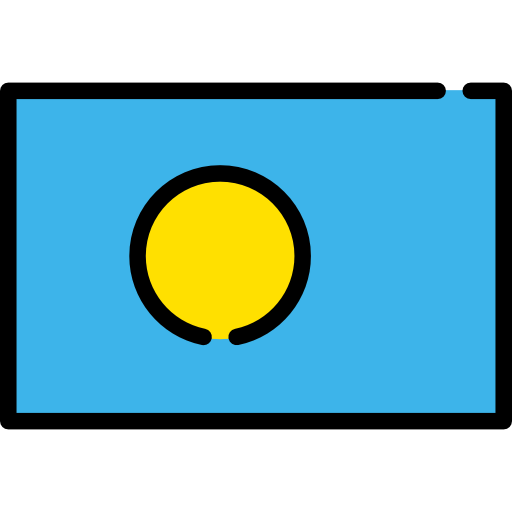 Palau Flags Rectangular icon