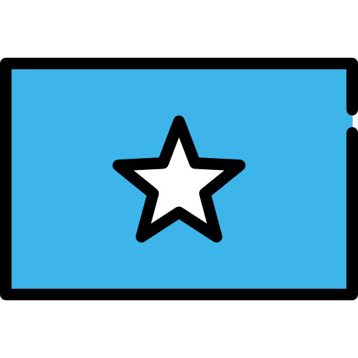 somalië Flags Rectangular icoon