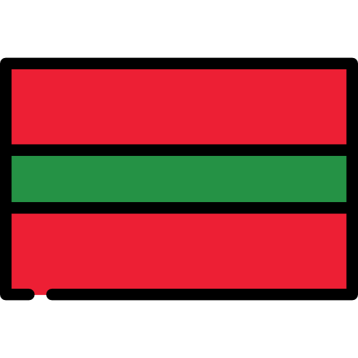 transnistria Flags Rectangular icono