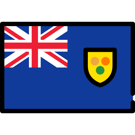 Turks and caicos Flags Rectangular icon