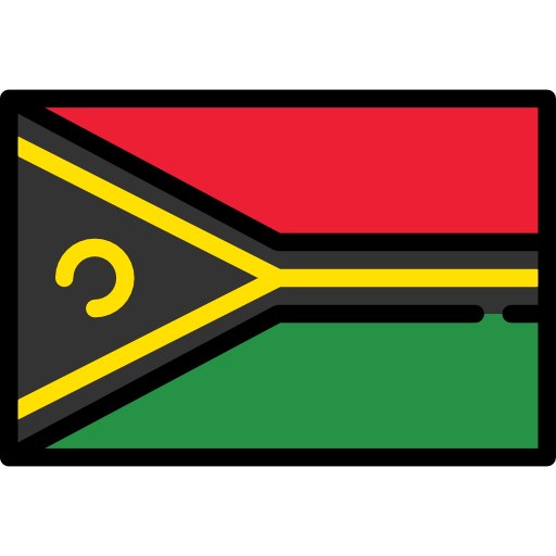 vanuatu Flags Rectangular icono