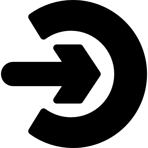 Login Basic Rounded Filled icon