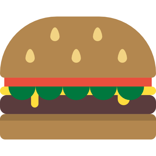 hamburguer Special Flat icon