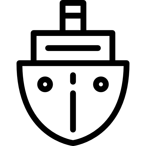 Ship Detailed Rounded Lineal icon