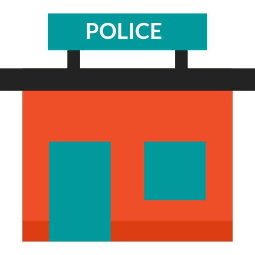 Полицейский участок  иконка