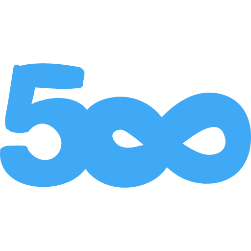 500px Hand Drawn Color icon