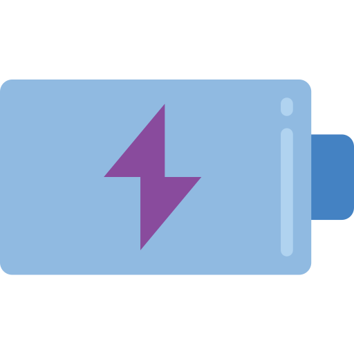 bateria cargando Basic Miscellany Flat icono