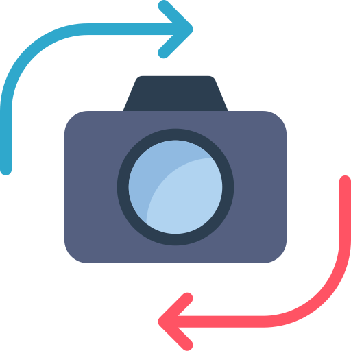 fotoapparat Basic Miscellany Flat icon