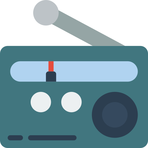 radio Basic Miscellany Flat ikona