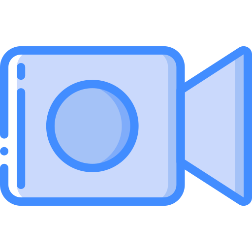 Cámara de video Basic Miscellany Blue icono