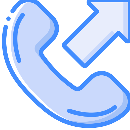 Llamada telefónica Basic Miscellany Blue icono
