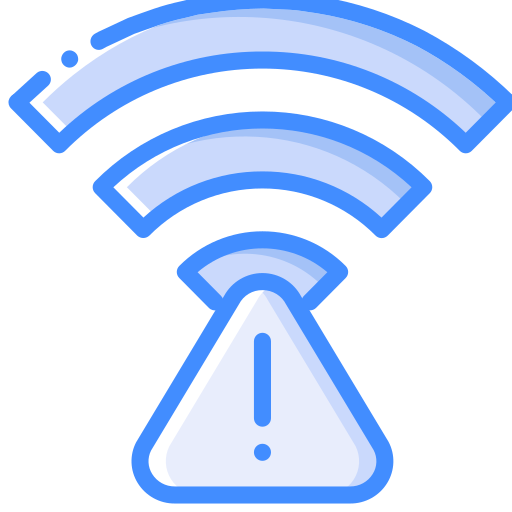 wi-fi Basic Miscellany Blue icon