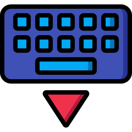 Keypad Basic Miscellany Lineal Color icon