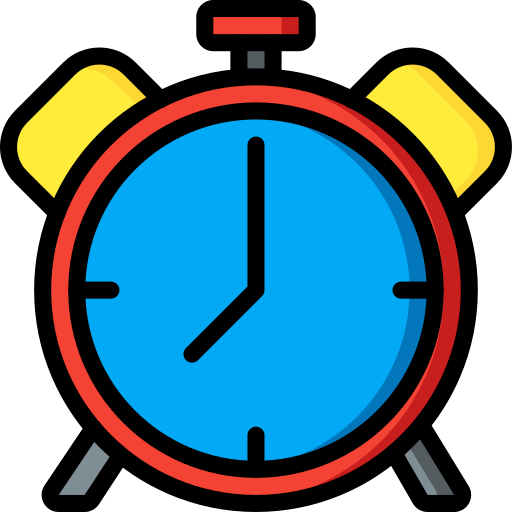 Alarm clock Basic Miscellany Lineal Color icon