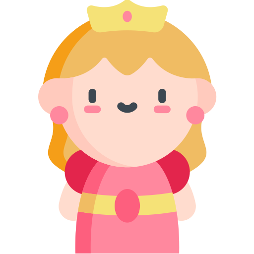 Princess Kawaii Flat icon