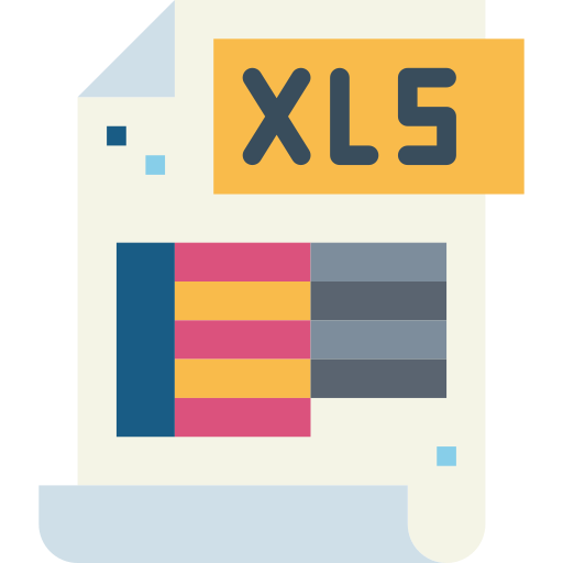 xls Smalllikeart Flat ikona