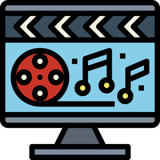 música y multimedia Smalllikeart Lineal Color icono